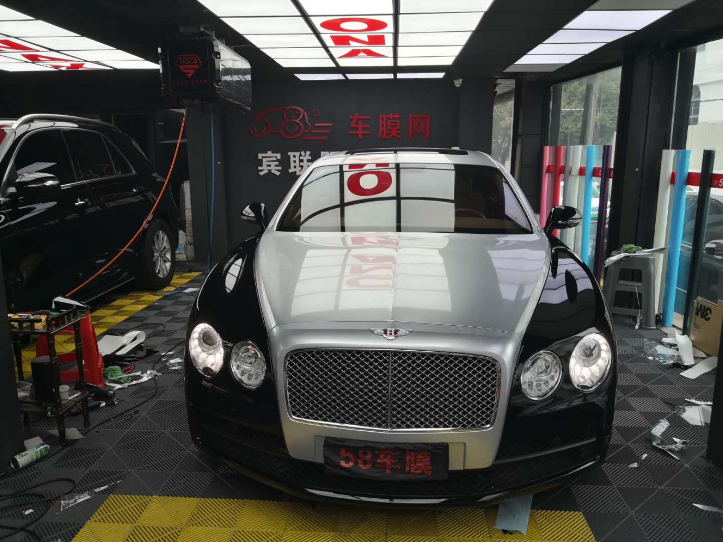 宾利改色膜双拼