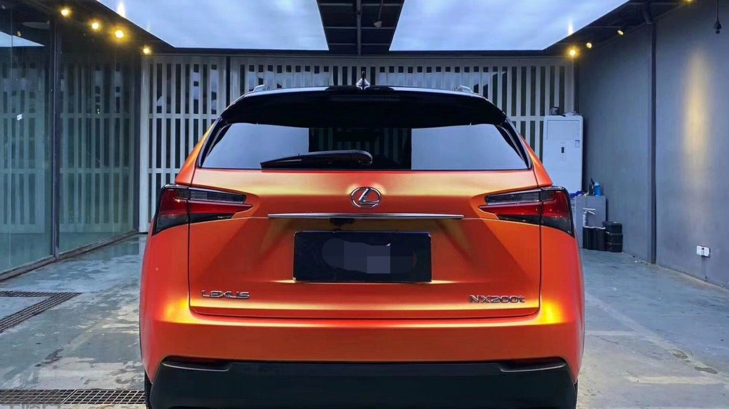 雷克萨斯NX200T贴膜改色效果图