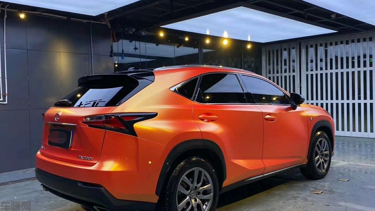 雷克萨斯NX200T贴膜改色效果图