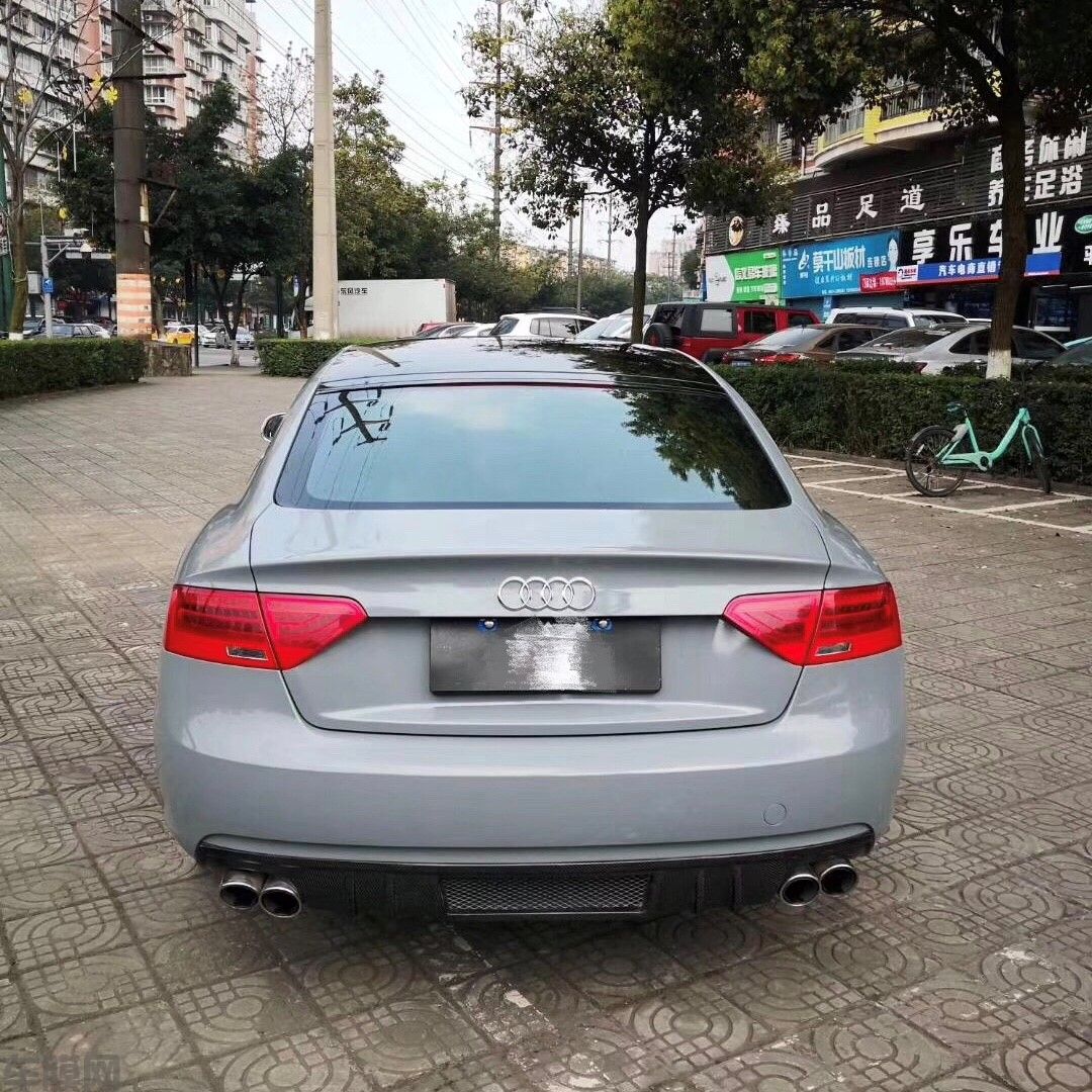 奥迪纳多灰贴膜改色效果图