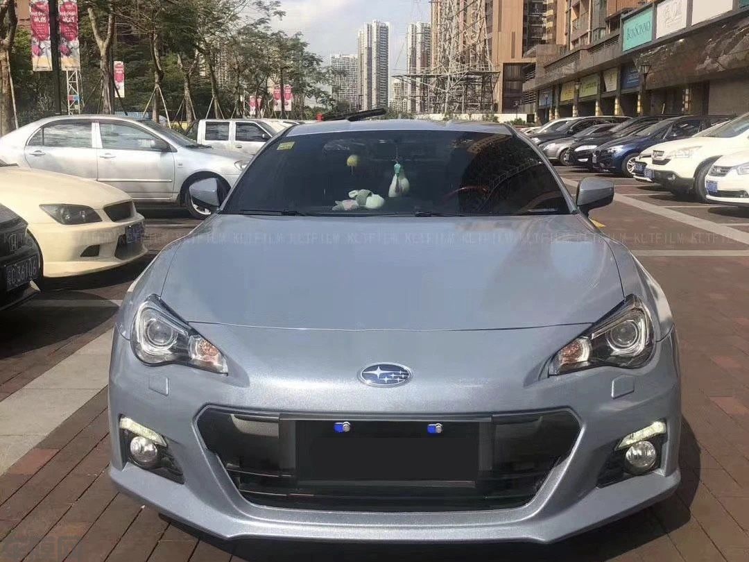 斯巴鲁BRZ 珠光灰改色膜 效果图