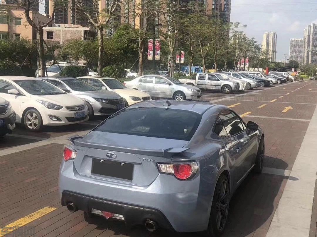 斯巴鲁BRZ 珠光灰改色膜 效果图