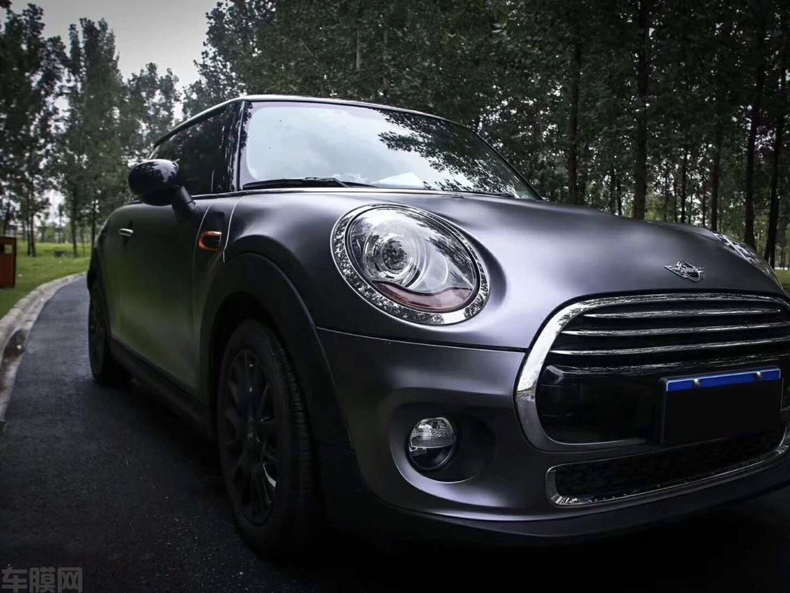 宝马MINI 电光钛灰改色膜 效果图