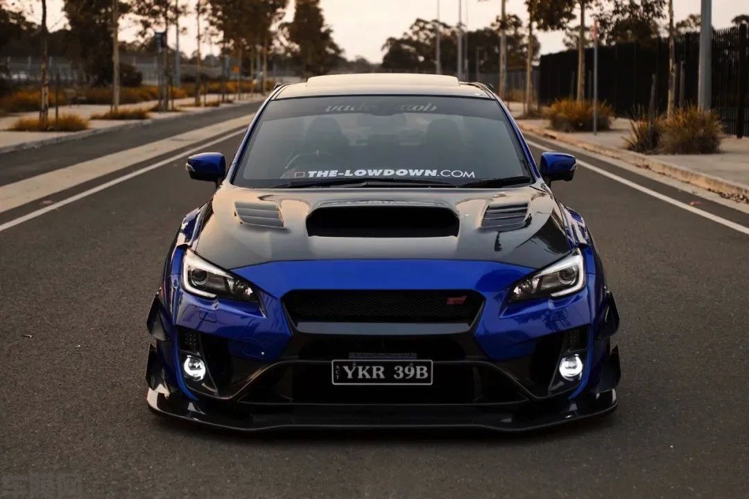 暴力狠角色，一台看着就很猛的斯巴鲁WRX STI