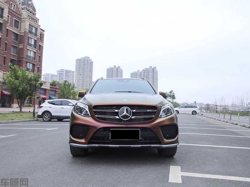 奔驰 AMG GLE43 陶瓷火山石改色膜 效果图