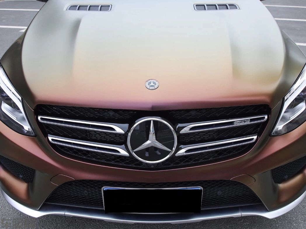 奔驰 AMG GLE43 陶瓷火山石改色膜 效果图