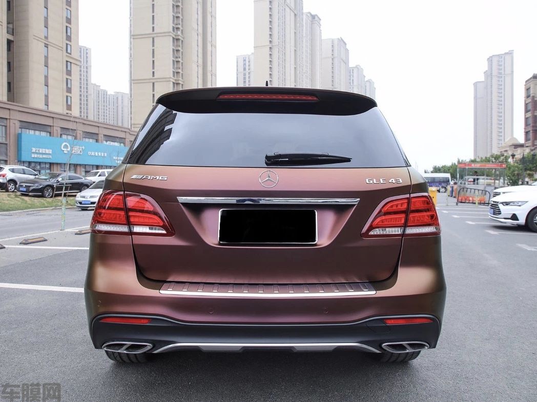 奔驰 AMG GLE43 陶瓷火山石改色膜 效果图