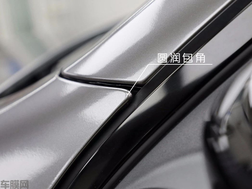 奔驰 GLC260 超亮金属钨钢改色膜 效果图