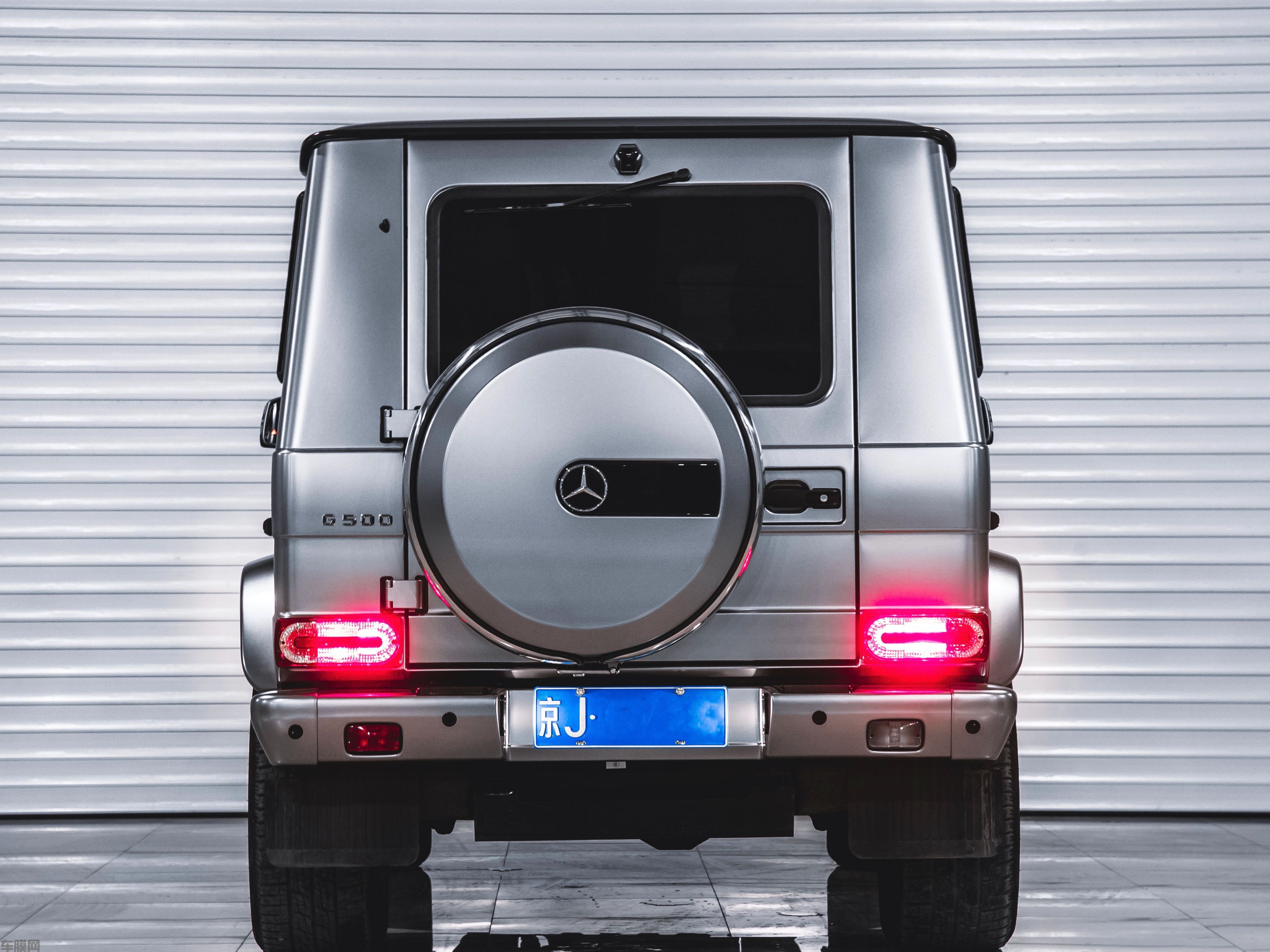 奔驰G500 AMG 金属灰改色膜 效果图