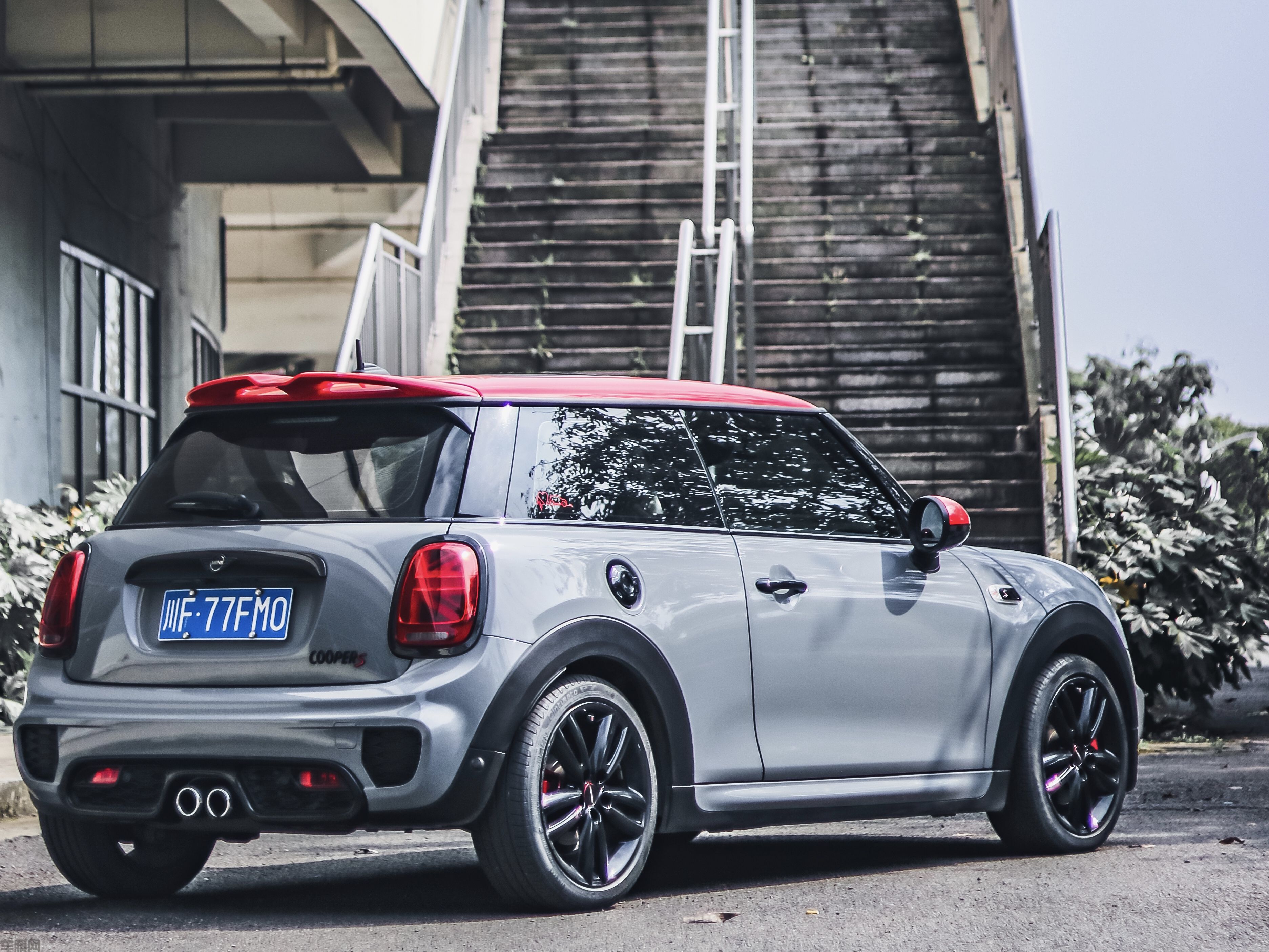 MINI 亮面纳多灰改色膜 效果图