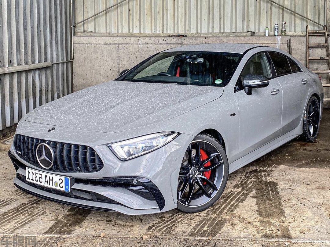 奔驰AMG CLS 53 水泥灰改色膜 效果图