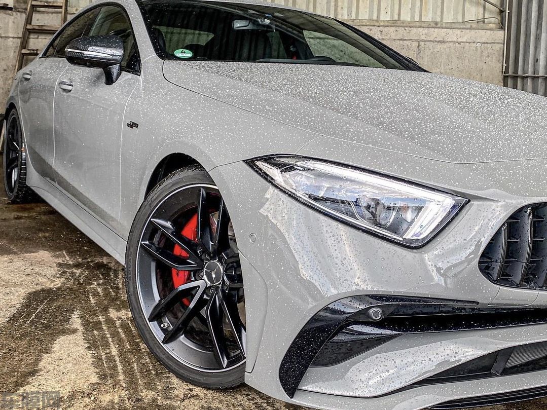 奔驰AMG CLS 53 水泥灰改色膜 效果图