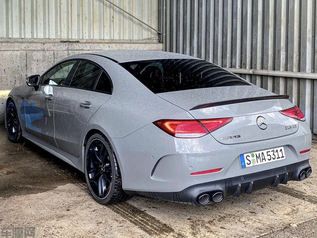 奔驰AMG CLS 53 水泥灰改色膜 效果图
