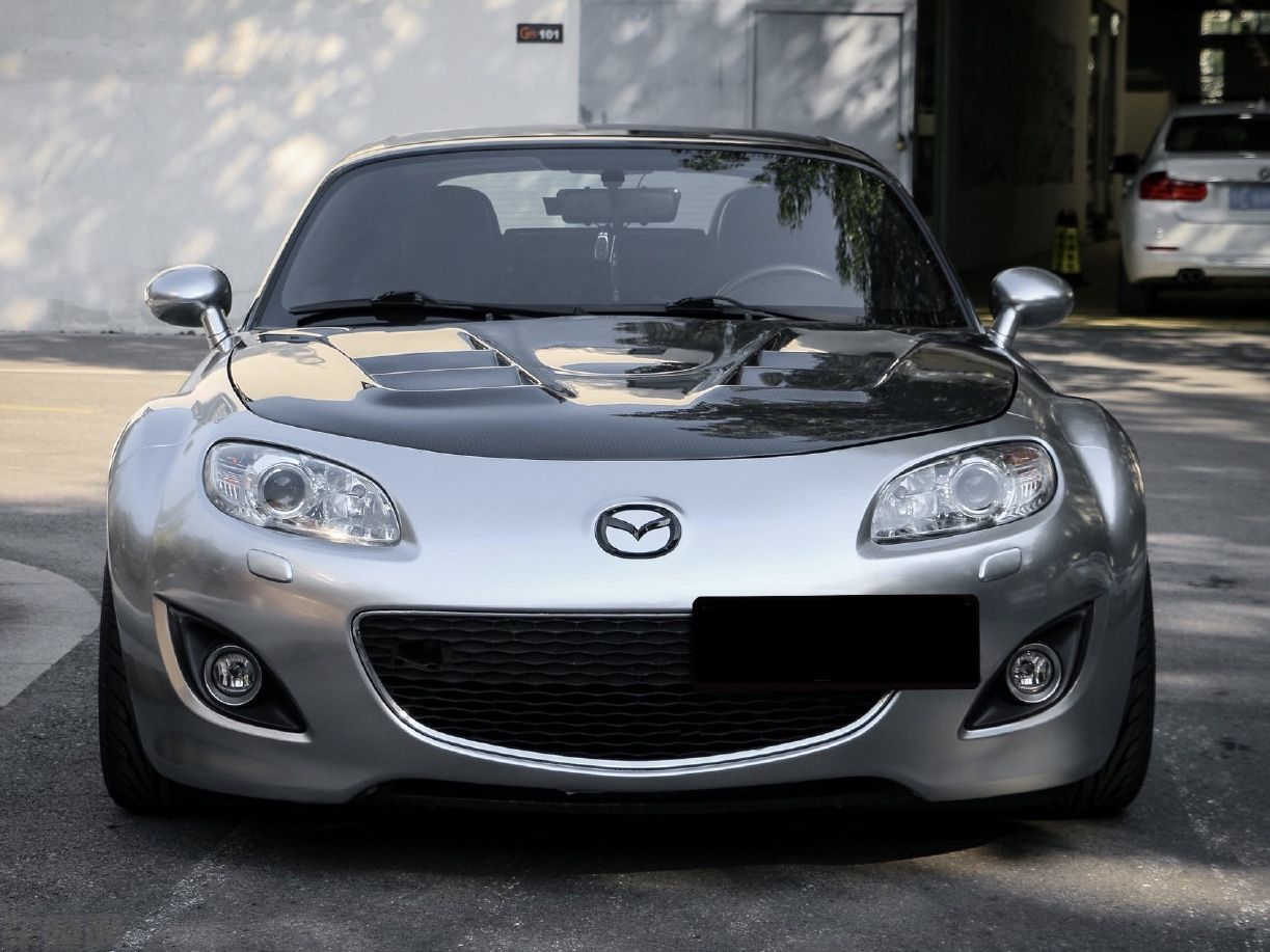 马自达MX-5 GT银改色膜 效果图