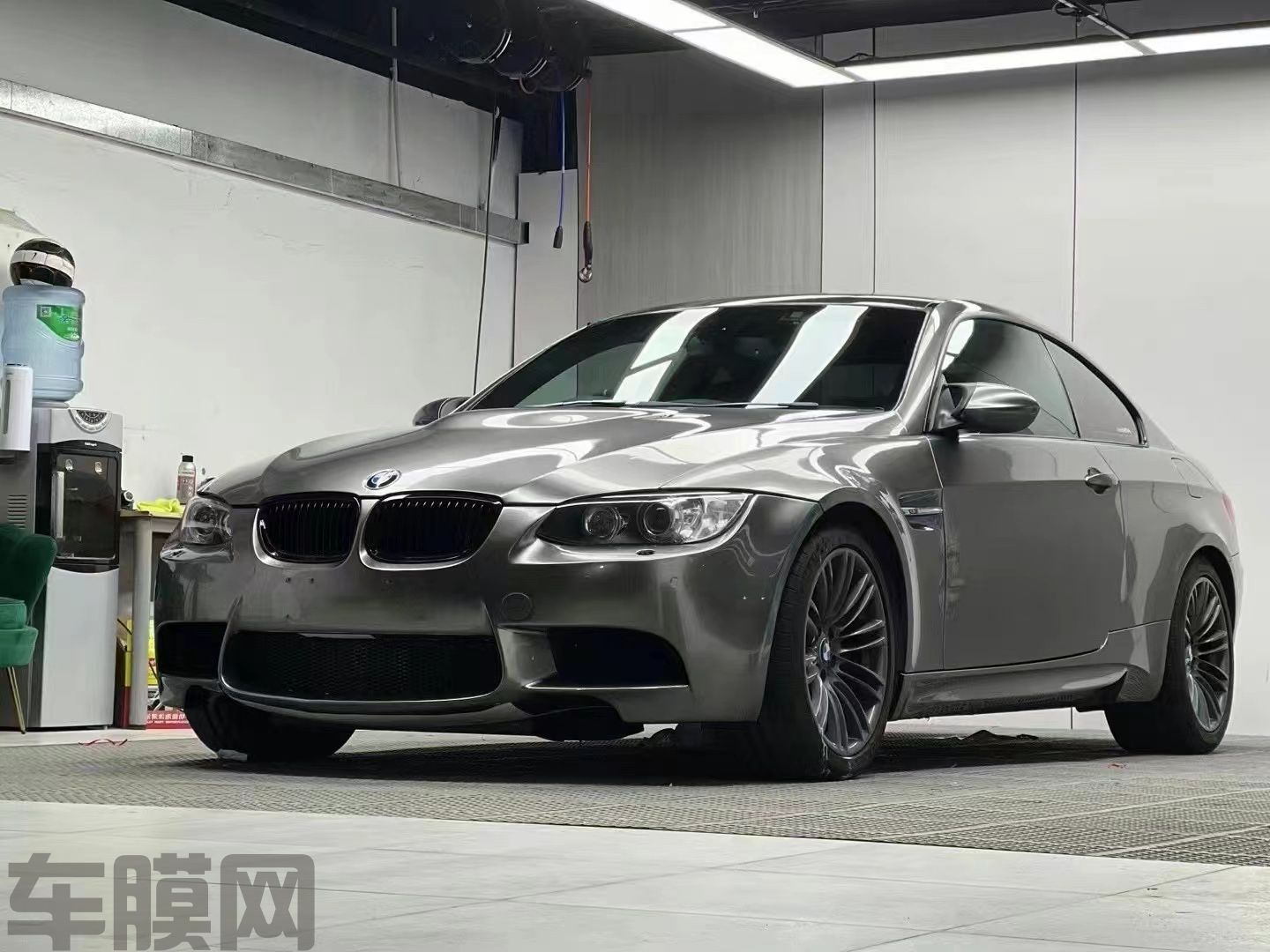 宝马E92 M3 液态金属银改色膜 效果图