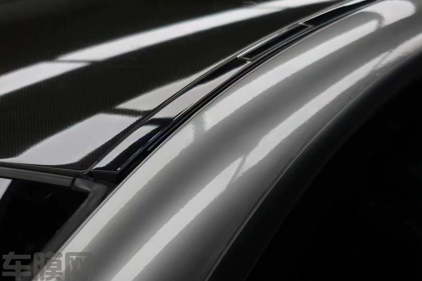 宝马E92 M3 液态金属银改色膜 效果图