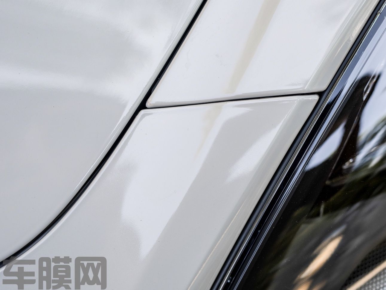 保时捷Panamera 哑灰改色膜 效果图