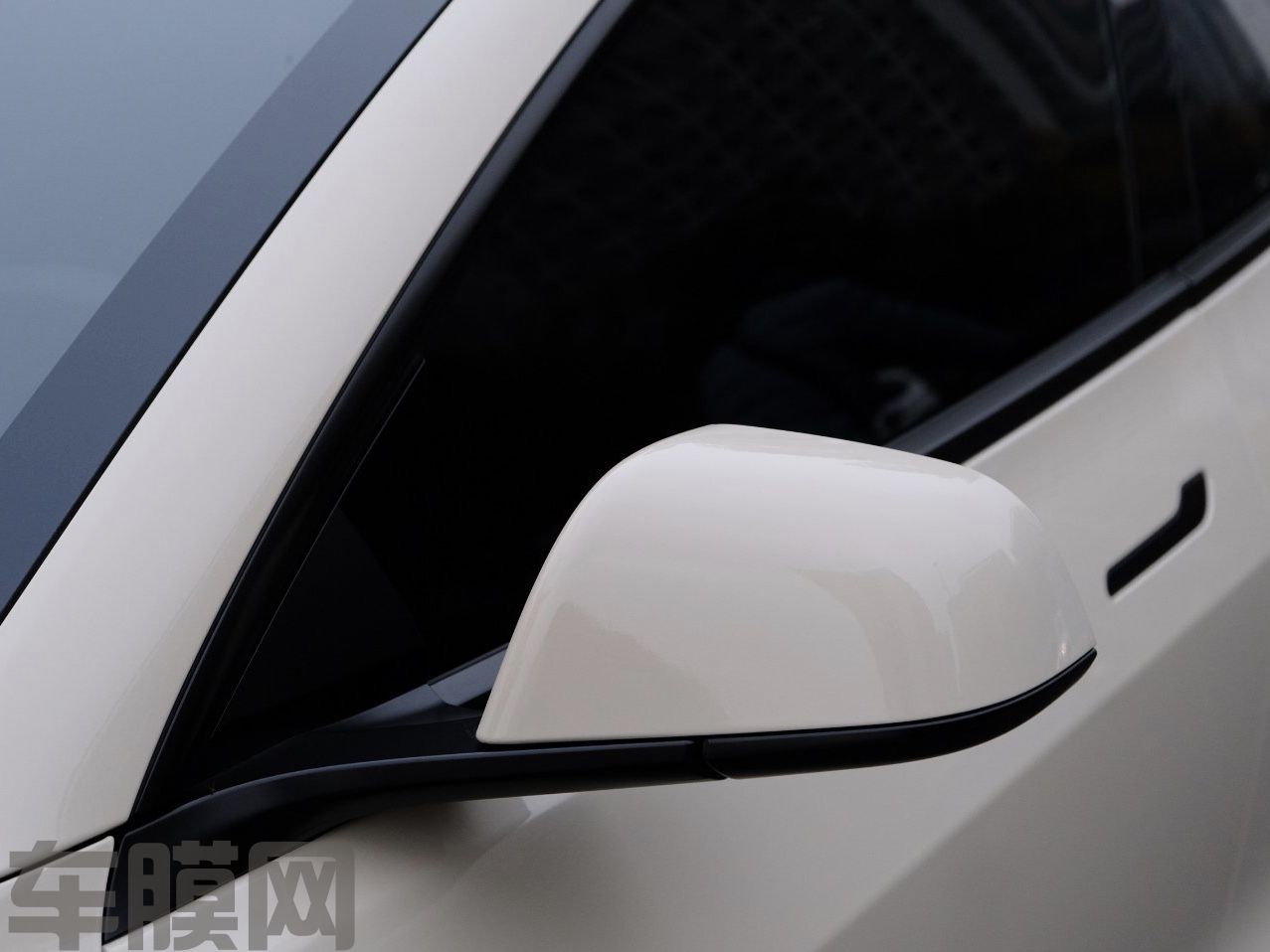 特斯拉Model3 卡其米兰改色膜 效果图