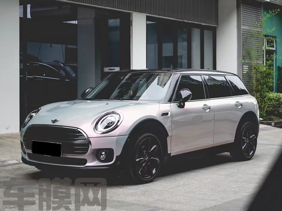 MINI CLUBMAN 梦幻火山灰改色膜 效果图