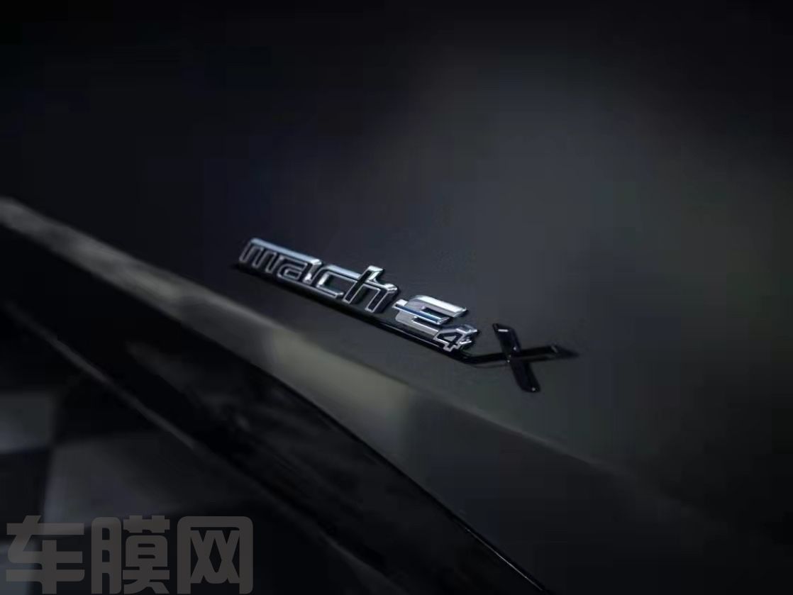 福特Mustang 液态金属银改色膜 效果图