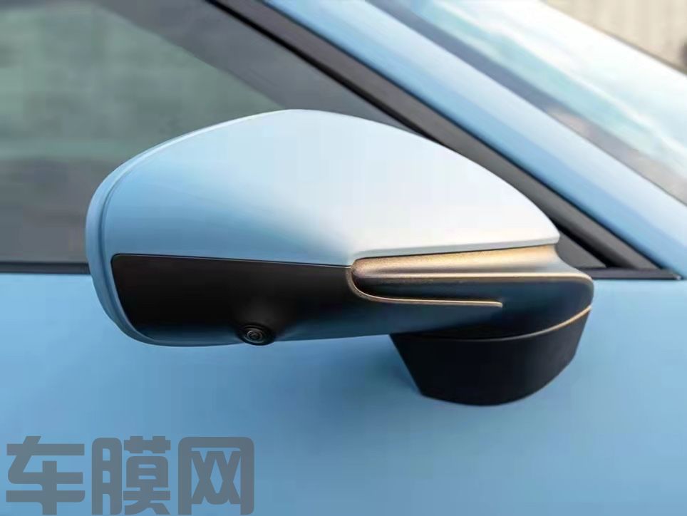 保时捷911 消光瓷器蓝改色膜 效果图