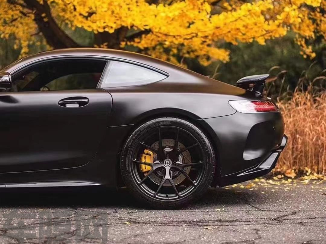 奔驰AMG GT 陶瓷黑改色膜 效果图