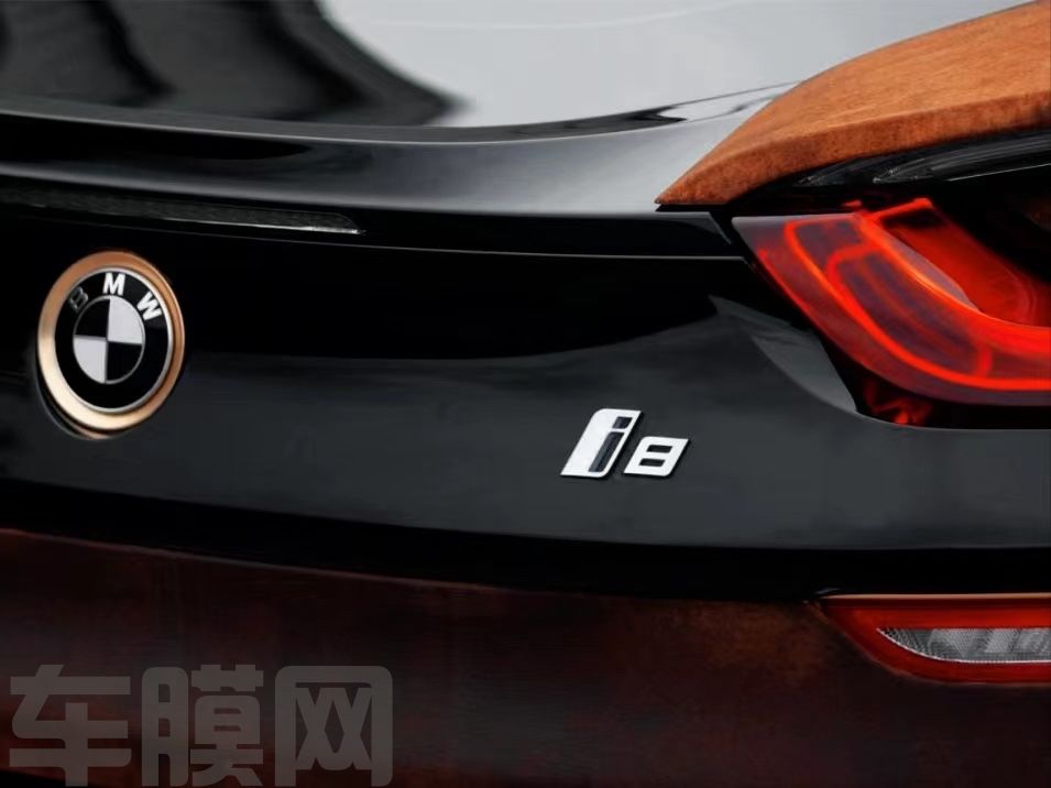 宝马I8 生锈涂装改色膜 效果图