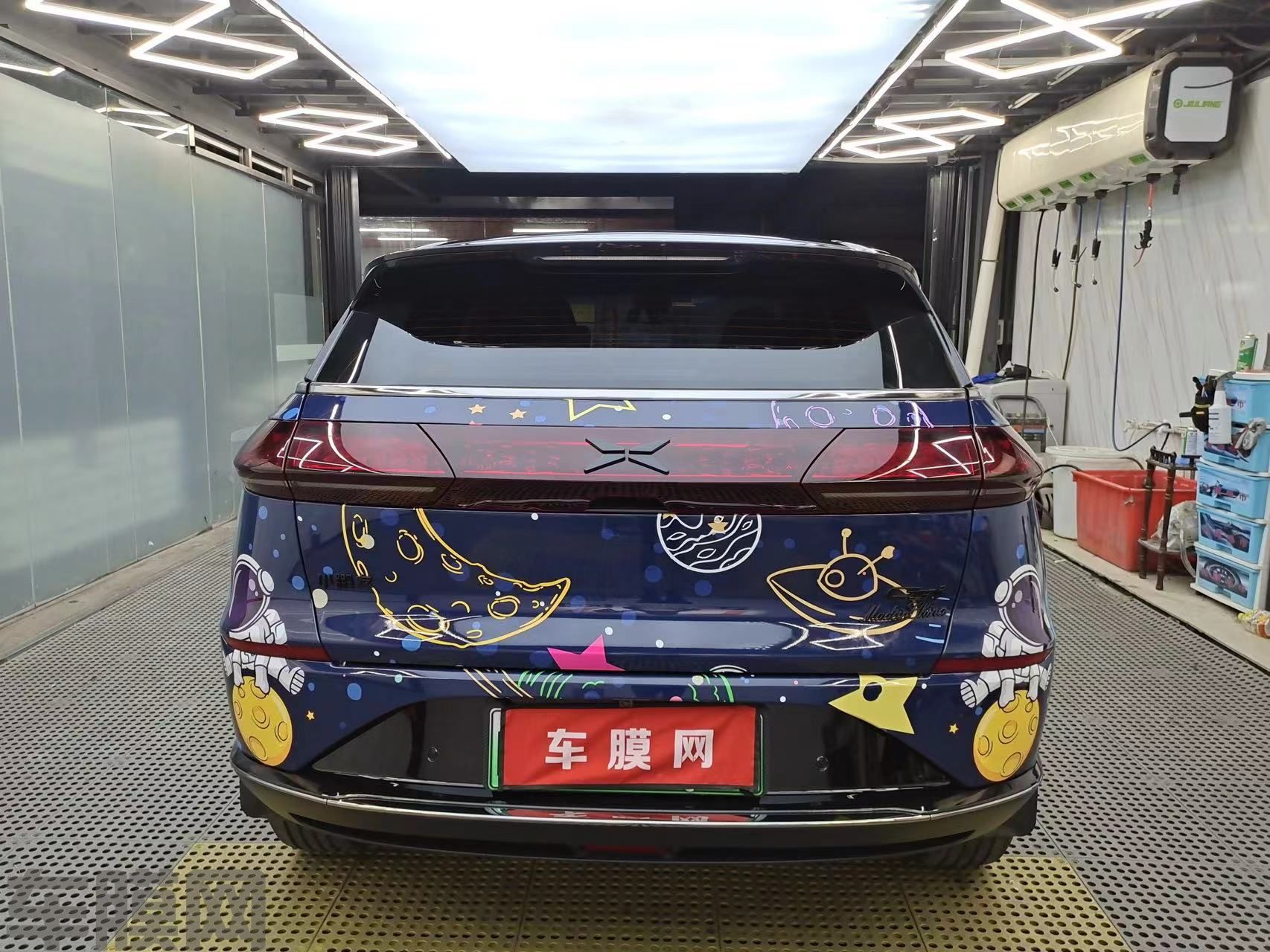 小鹏G3 遨游太空涂装 效果图