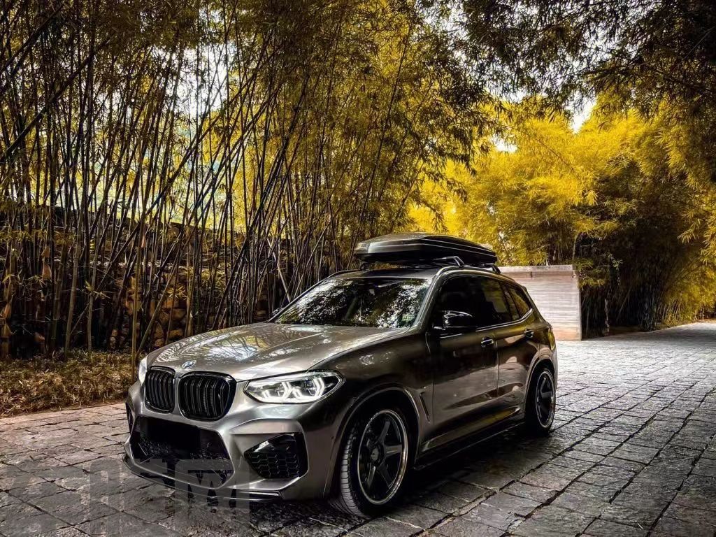 宝马X3 液态玛瑙灰改色膜 效果图