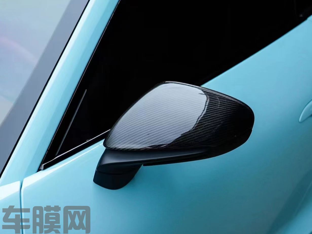 保时捷911 冰川蓝改色膜 效果图