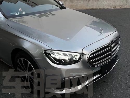 奔驰E300 GT银改色膜 效果图