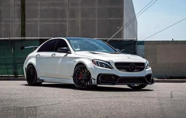 奔驰C63S AMG，行走系轻改案例！