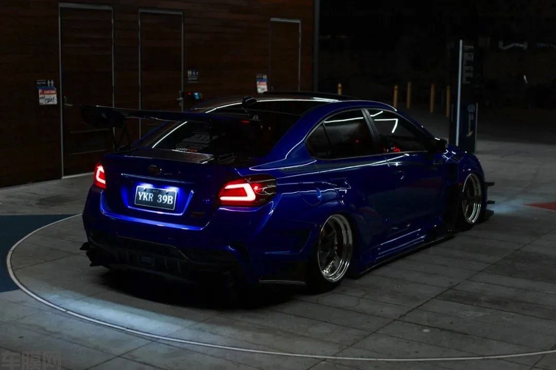暴力狠角色，一台看着就很猛的斯巴鲁WRX STI(图8)